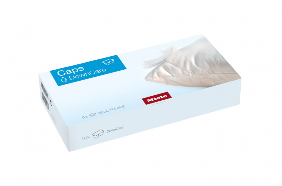 Средство для стирки изделий из пуха DownCare Caps,6 шт. Miele купить в Краснодаре | Всегда в наличии! | Артикул 10756350 | Официальный сайт