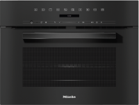 Миле Духовой шкаф с СВЧ H 7240 BM OBSW чёрный обсидиан Miele