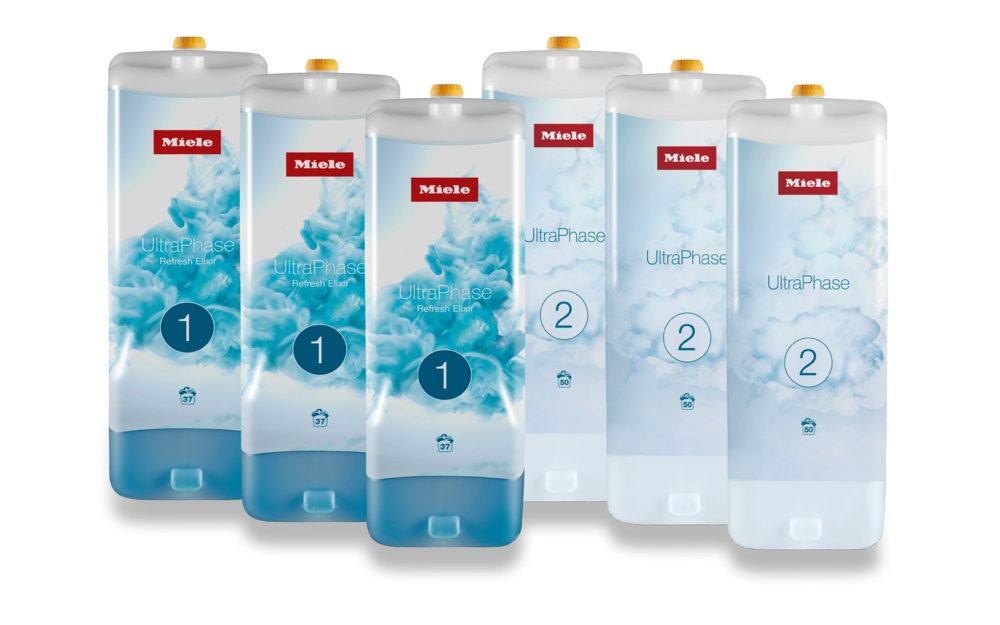 Набор картриджей для стирки UltraPhase Refresh Elixir (6 шт) Miele купить в Краснодаре | Всегда в наличии! | Артикул 11615140 | Официальный сайт