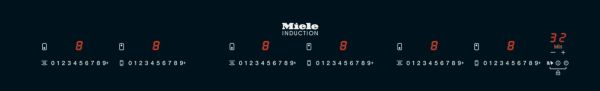 Миле Панель конфорок KM 6366-1 сталь Miele