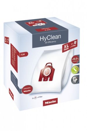 Комплект мешков пылесборников XL FJM HyClean 3D Miele купить в Краснодаре | Всегда в наличии! | Артикул 10455090 | Официальный сайт