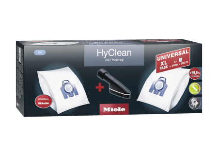 Комплект мешков-пылесборников Universal XL pack HyClean 3D GN Miele купить в Краснодаре | Всегда в наличии! | Артикул 11476550 | Официальный сайт
